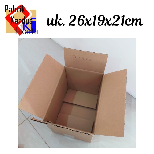 

Kardus Packing Jumbo Pindahan Dus Kotak Packaging 26x19x21cm