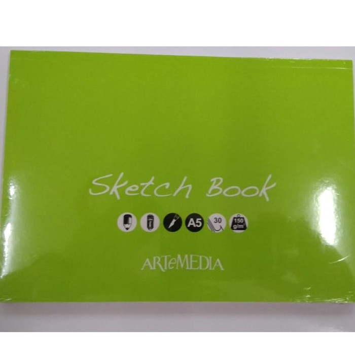 

Dijual Artemedia Sketch Book A5 30 Sheets 150Gsm Sb2-515030 Promo