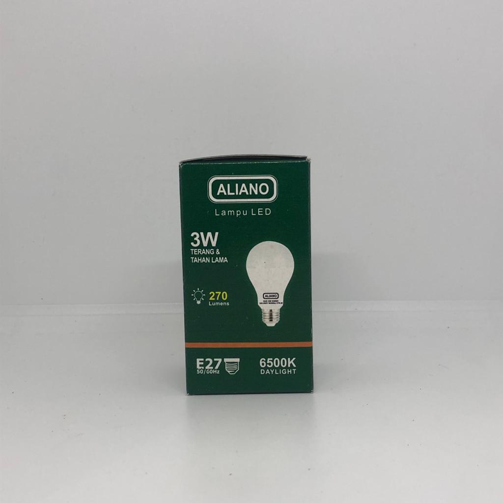 Lampu LED Aliano 3w - Bohlam LED Bulb 3 Watt - Lampu LED Murah Bagus