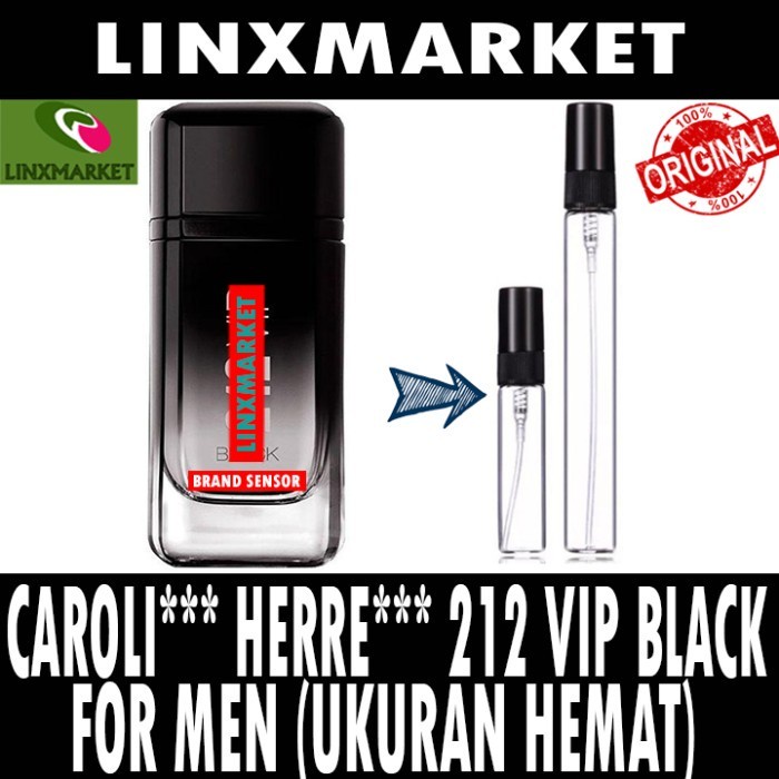 Segera Miliki Original Carol**** Herr**** 212 Vip Black Men (Edp) - Ukuran Hemat - Limited
