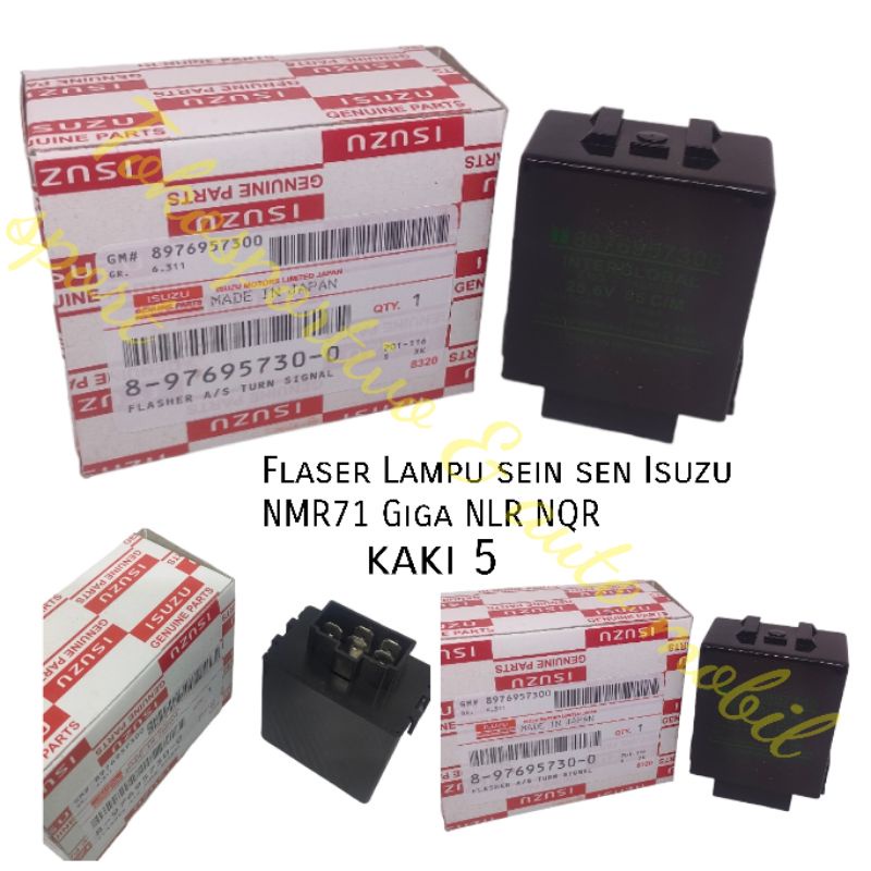 FLASER LAMPU SEIN SEN 24V ISUZU NMR71 GIGA NRL NQR KAKI 5