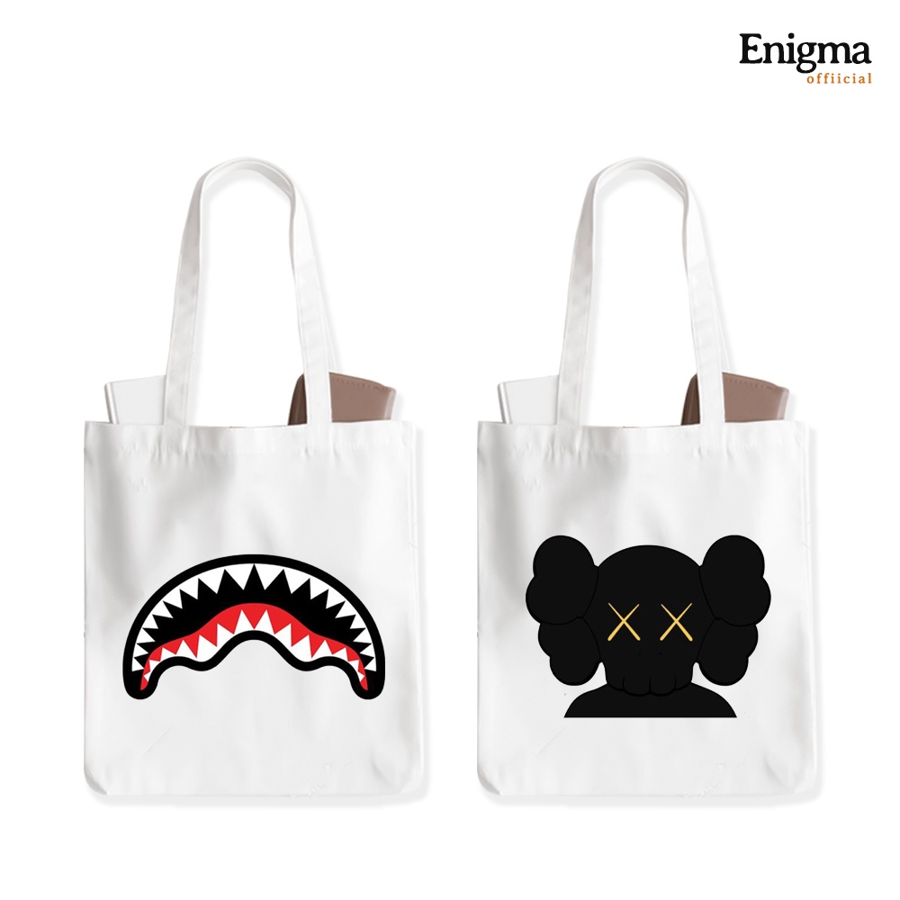 TERBARU TOTEBAG KANVAS TAS WANITA AESTHETIC ORIGINAL ENIGMA