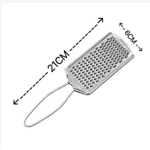 U0182 Alat Parut / Parutan Stainless Steel Keju Coklat Sayur Grated Cheese Serbaguna