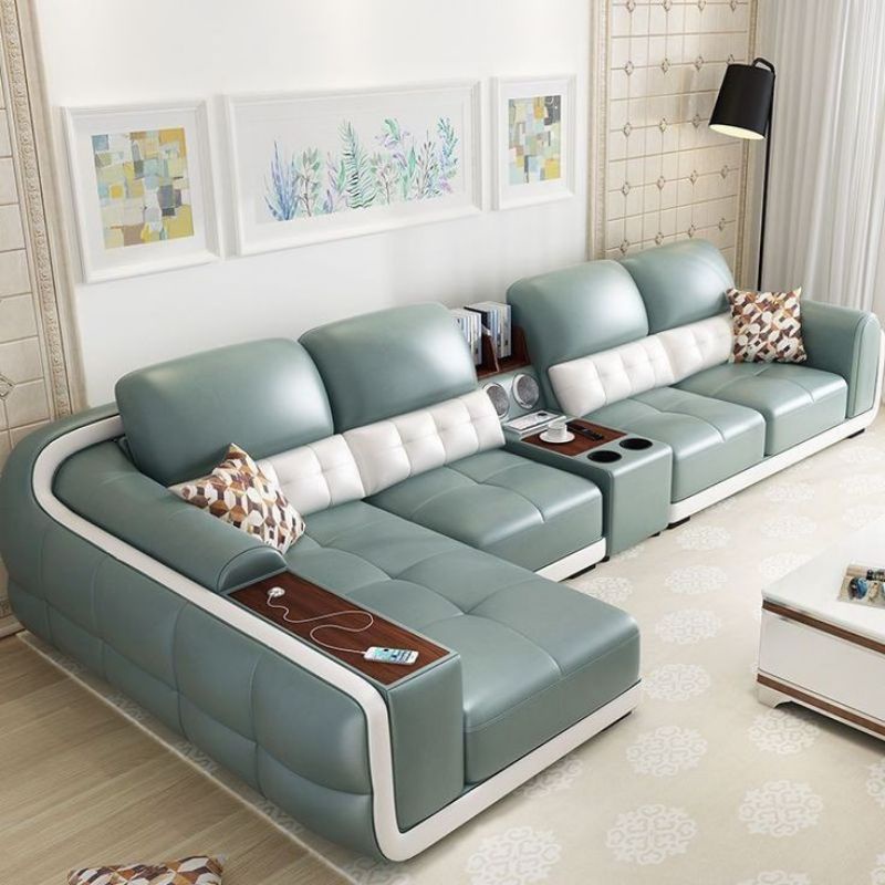 Sofa Kulit Sifa Tamu Kayu Jati Kualitas Terbaik Sofa Tamu Elegant Mewah