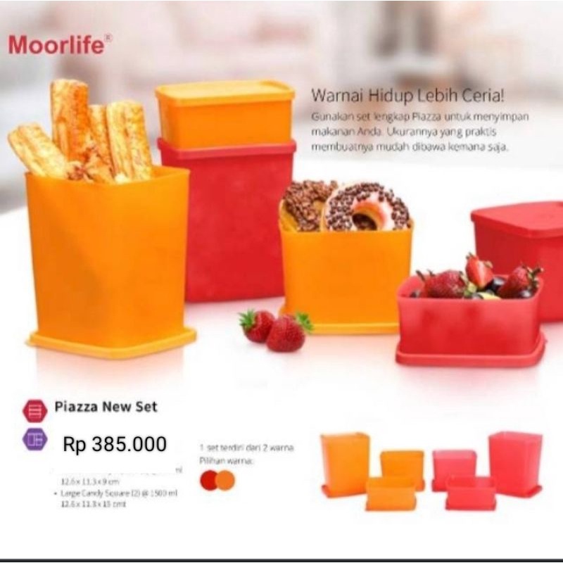 Piazza New Set/ Toples MOORLIFE