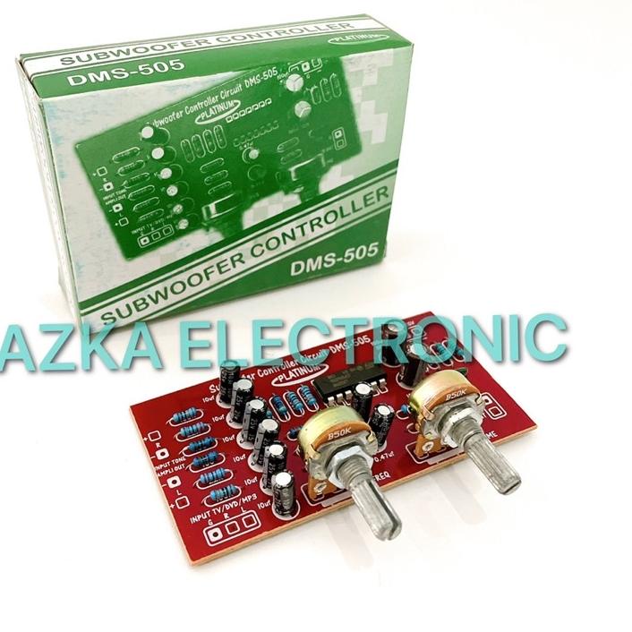 SALE✅Kit Tone Control 2.1 Channel Preamp Subwoofer DMS 505|RA7