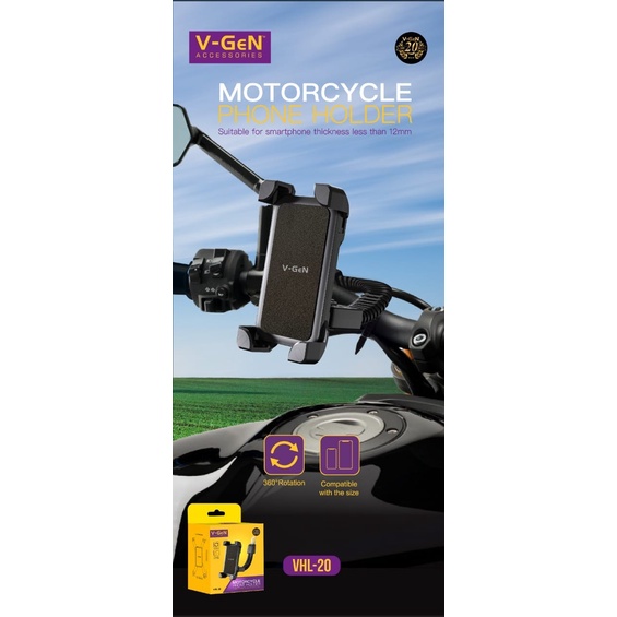 VGEN V-GeN VHL-20 Phone Holder Motor Bracket Pegangan HP