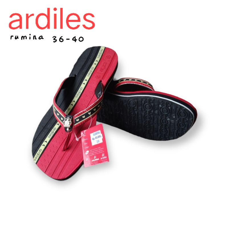 Ardiles RUMINA - Sandal Slip Fashion Trendy Wanita Dewasa Ardiles Ori