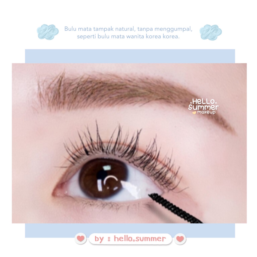 MASCARA Lameila 360 Flower Lash &amp; Curl Slender Slim Fiber Mascara 2 ml