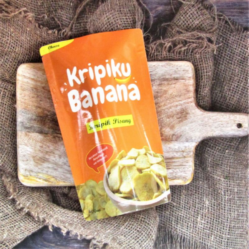 

1 PCS/60 GRAM KRIPIKU BANANA RASA CHEESE