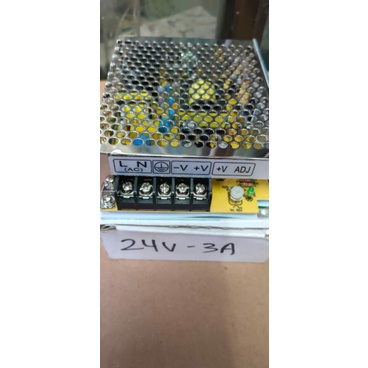 Power Supply DC 24V 3A merek HSE input AC 100-240V kualitas bagus