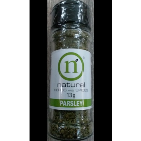 

Natural Parsley Shaker Peterseli Glass Bottle Botol Kaca