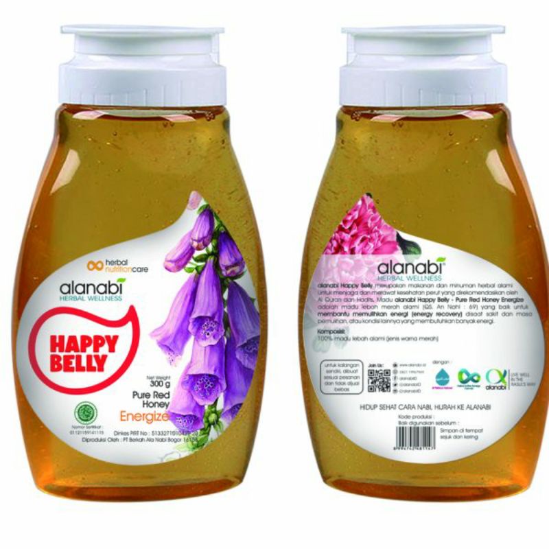 

Alanabi - Happy Belly Pure Red Honey, Happy Belly Pure Black Honey, Happy Belly Pure White