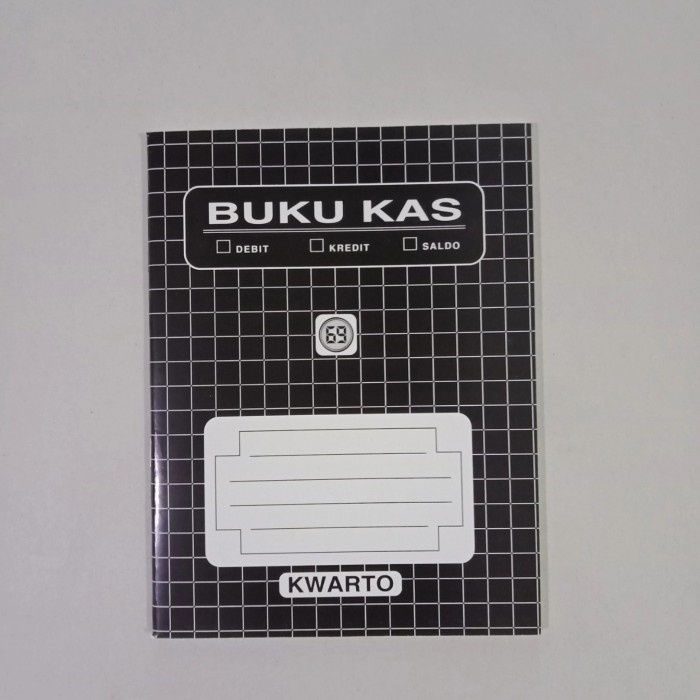 

murah Buku Kas Kwarto Quarto / Buku Keuangan Debit Kredit Saldo