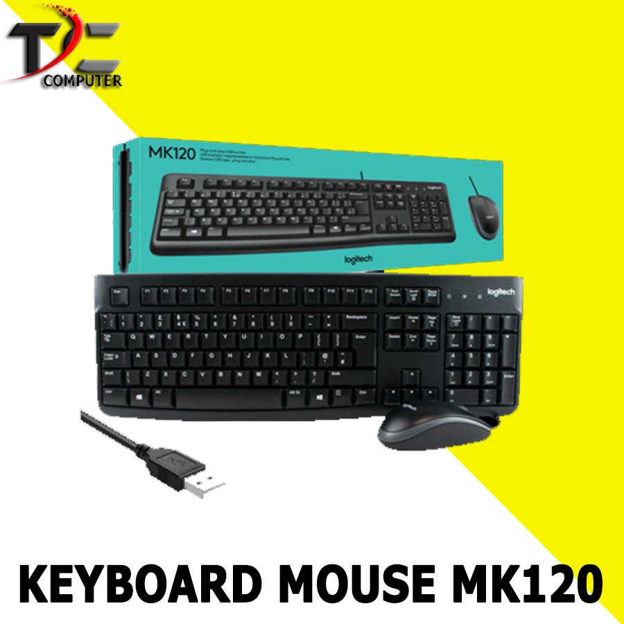 KEYBOARD MOUSE WIRED COMBO MK120