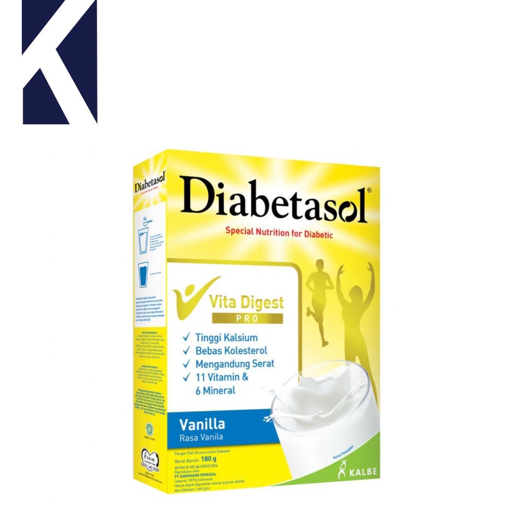 

Diabetasol 180gr Vanilla/Chocolate