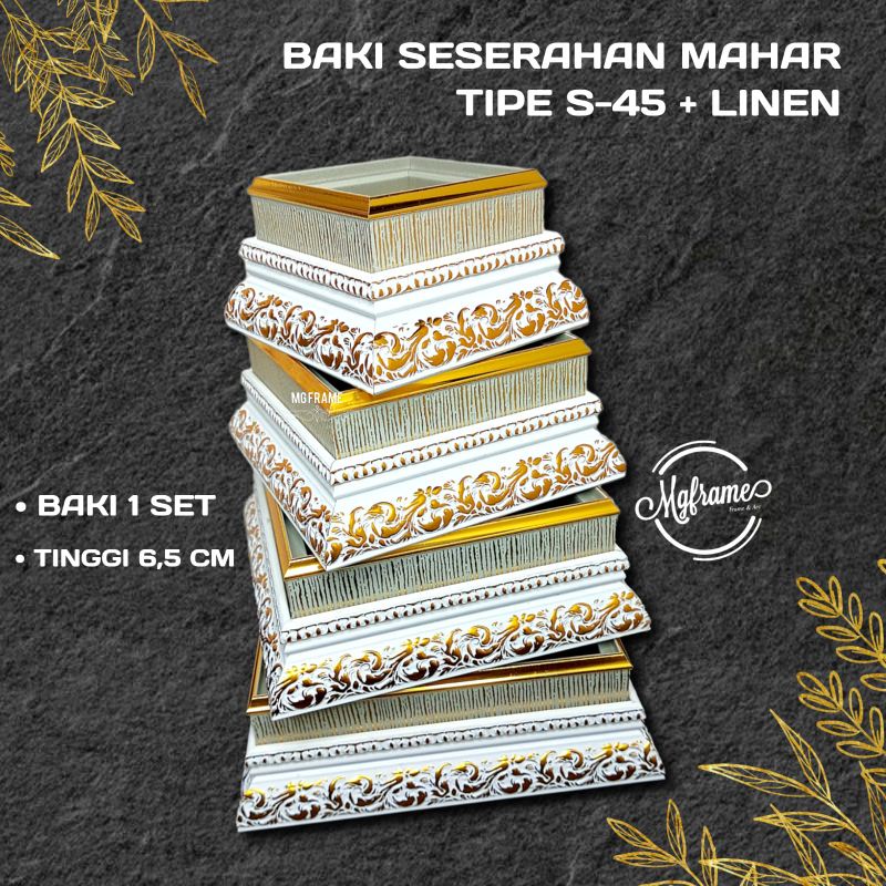 KOTAK SESERAHAN/BOX HANTARAN/BAKI SANGJIT TYPE S45+L Ecer