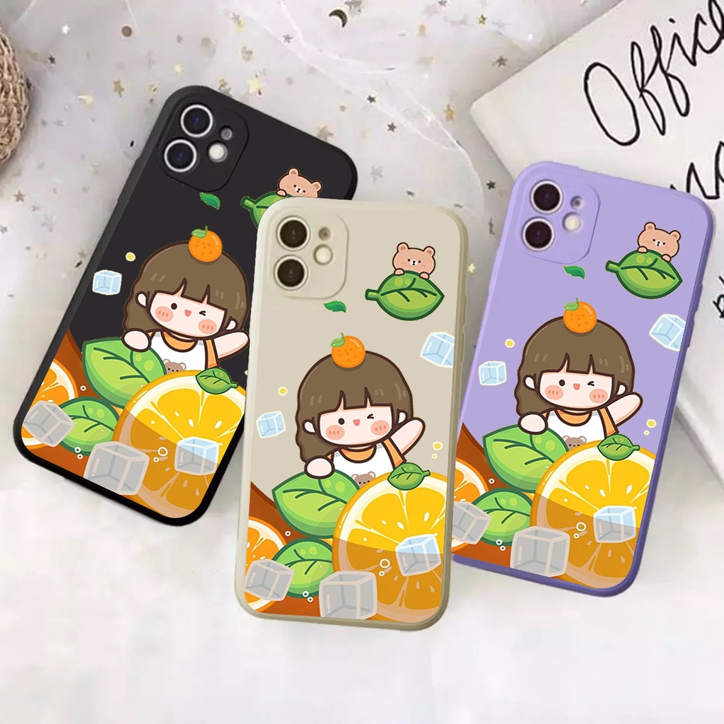 SoftCase Xiaomi Redmi 4a/4x/5a/6a/7/8/8a/9c/9a LEMON | Casing Bergambar | Case Macaroon- Case Macaro