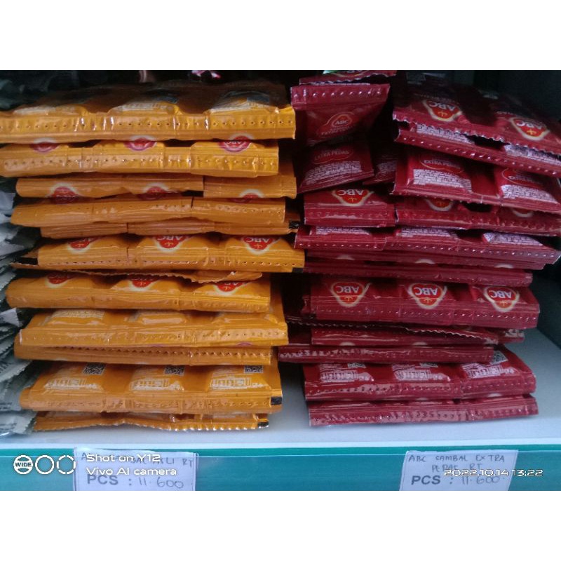 

Saos ABC Sachet / Saos ABC Rentengan / Saos ABC 36pcs / ABC Extra Pedas / ABC Sambal Asli