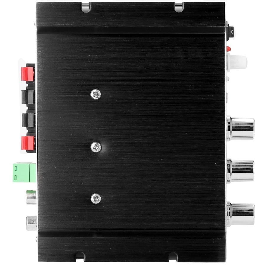 Sale Terbatas Ampli Mini HiFi Stereo Power Amplifier Treble Bass Booster 12V 2.1 Channel