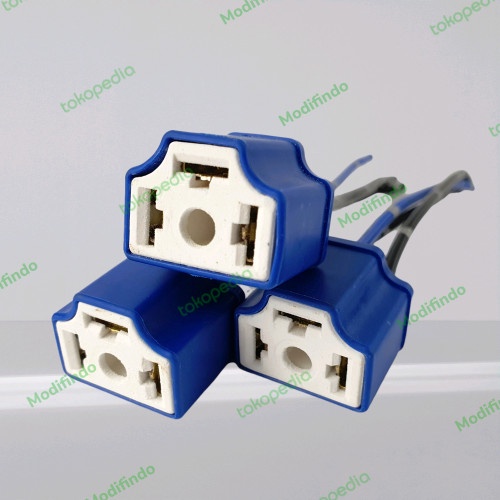 SOCKET SEAL BEAM CERAMIC - SOKET BOHLAM LAMPU H4 KERAMIK