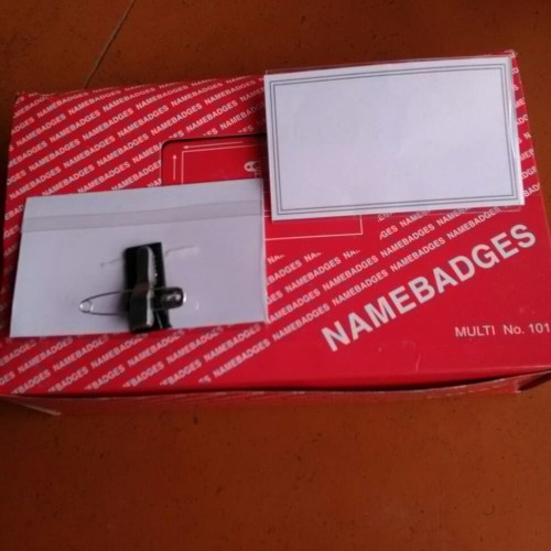 

Name Tag MULTI NO 101 (Pack)