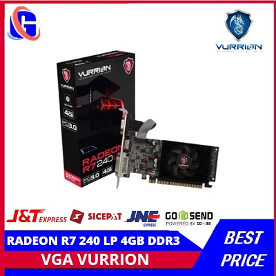 VGA CARD / VGA AMD VURRION RADEON R7 240 / R7 240 LP 4GB DDR3 128BIT