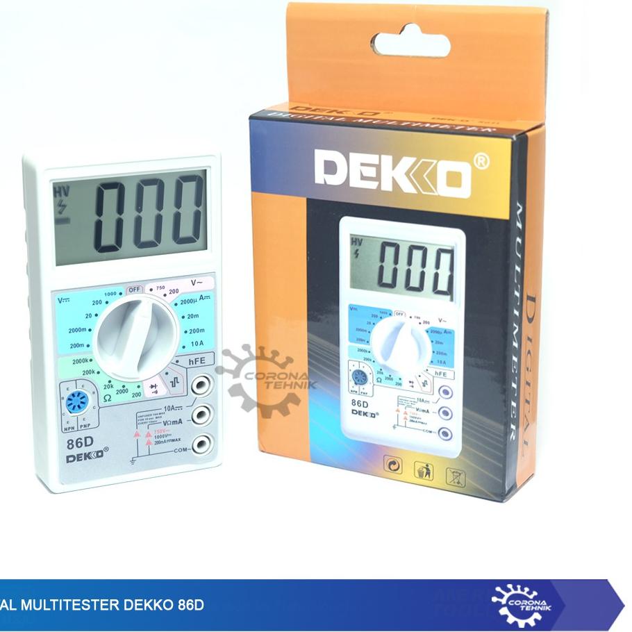*New* Digital Multitester Dekko 86D populer