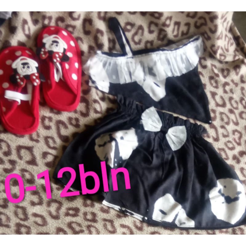 set anak rayon/dress rayon