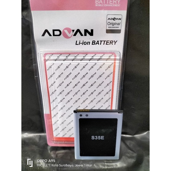 Baterai | Battery | Batre Advan S35E Original