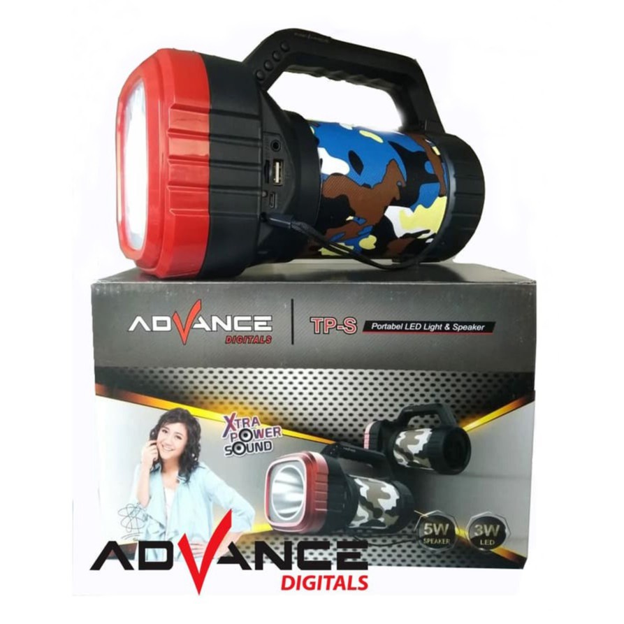ADVANCE DIGITALS TP-S LED Light &amp; Speaker/5W speaker/3W LED