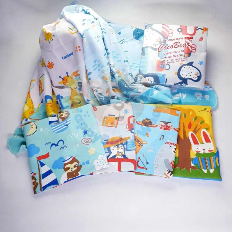 BEDONG SET COCO BEAR FLANEL PREMIUM