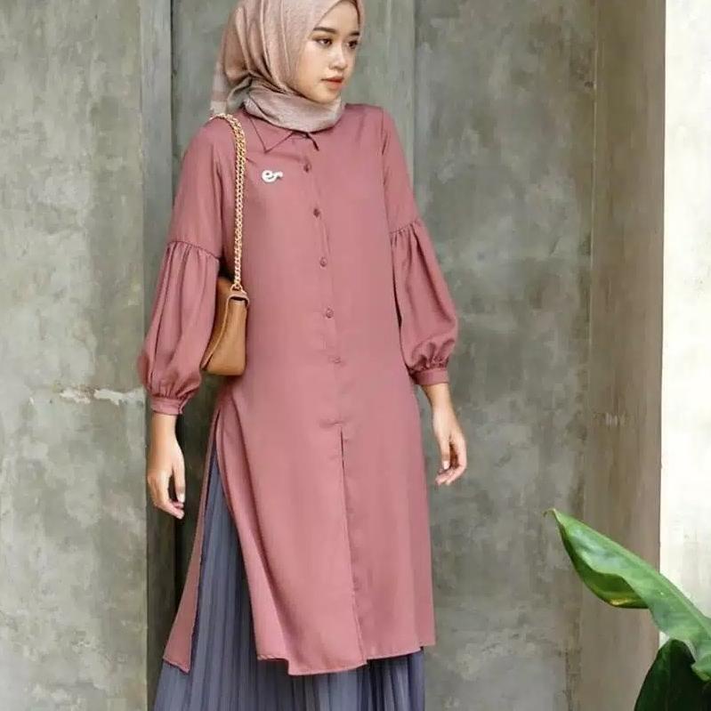 Menarik ⭐Dianara Tunik / tunik jumbo / pakaian wanita / tunik terbaru / size L XL