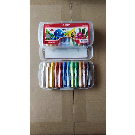 

crayon oil pastel titi 12 warna satuan