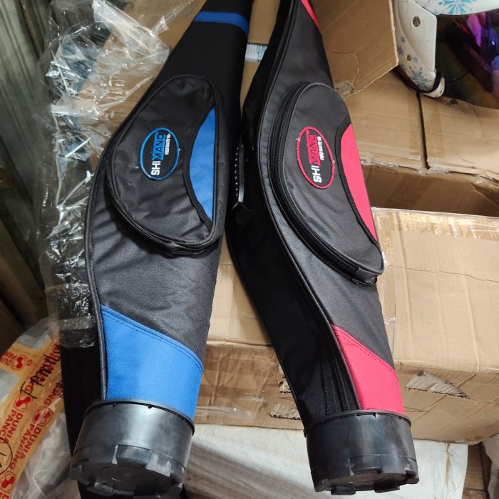 tas pancing fiber mangkok 100cm 1set tas shimano