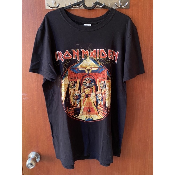 Tshirt Iron Maiden Power Slave Size M Original Gildan Softstyle