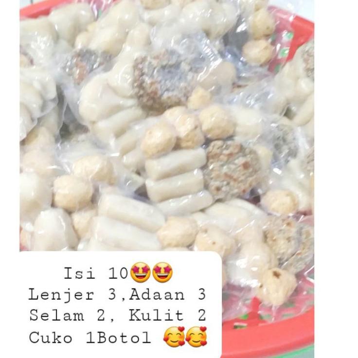 

Idt0T4f--Pempek Campur isi 10 plus cuko 1 botol ( kulit, adaan, kapsel, lenjer)