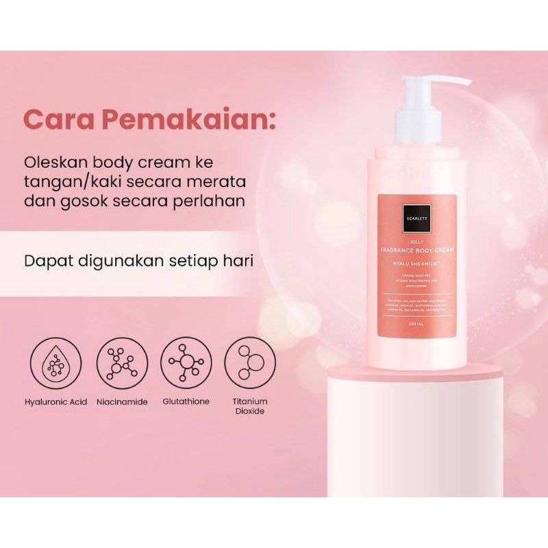 Scarlett body cream
