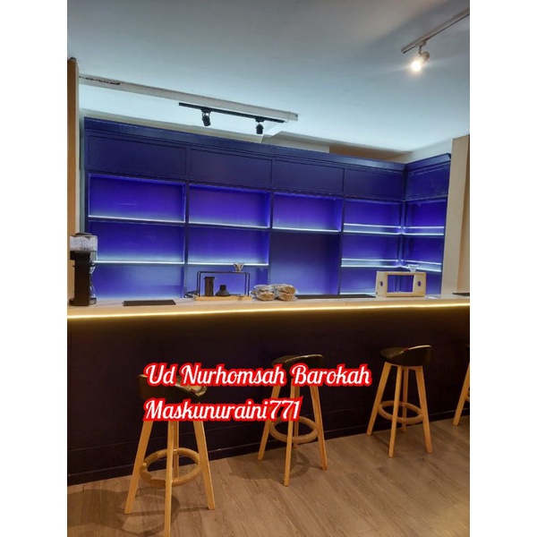 meja bar cafe , meja resepsionis, meja bar