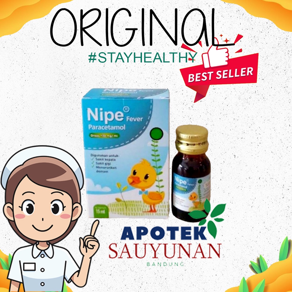 NIPE FEVER PARACETAMOL DROP 60 ML