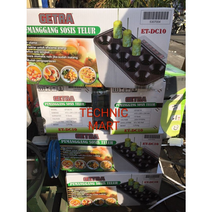 Sostel Mesin Pembuat Sosis Telor/Sostel Getra Et-Dc10