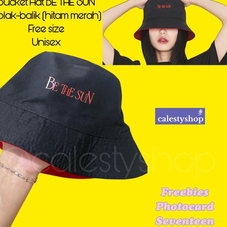 Sale Terbatas Bucket Hat Be The Sun Seventeen Carat konser BETHESUN FACETHESUN BUCKETHATSEVENTEEN SC