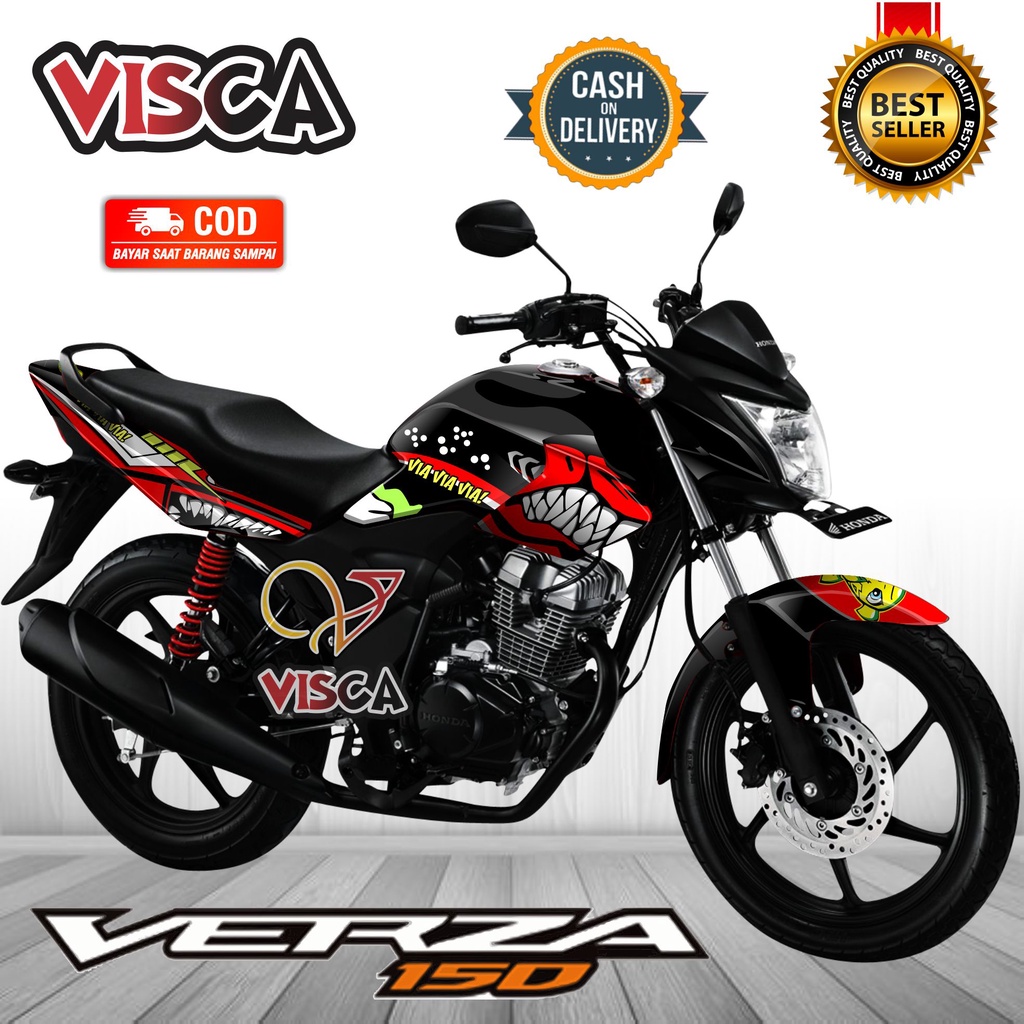 Decal Verza 150 Full Body Variasi Stiker Verza 150 Full Body Variasi Striping Verza 150 Full Body Va