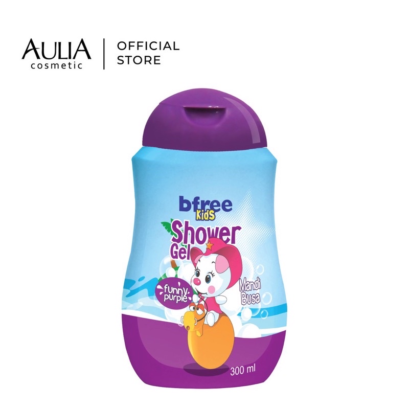 BFREE Kids Shower Gel 300ml [ Sabun Mandi Anak + Conditioner dengan Aroma Buah buahan ]