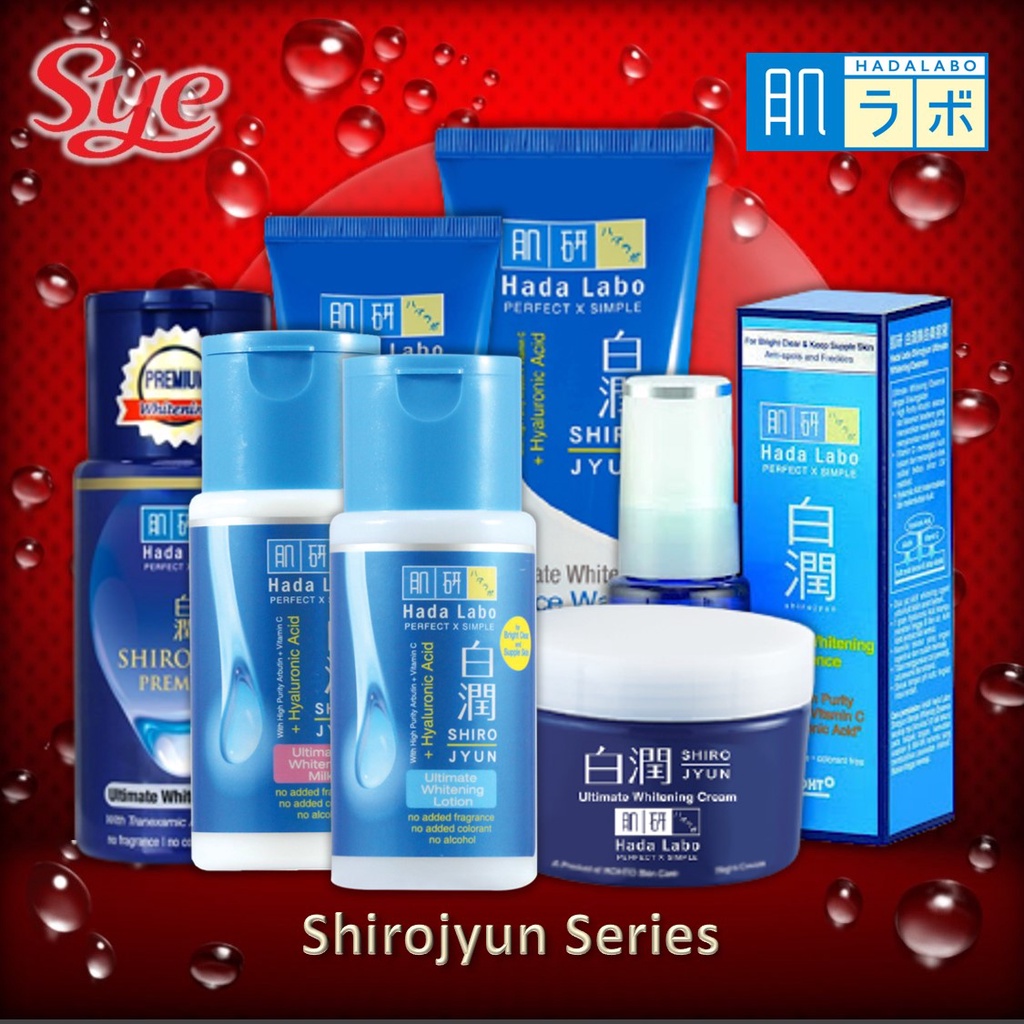 BPOM HADA LABO SERIES / HADA LABO GOKUJYUN ALPHA / HADA LABO SHIROJYUN WHITENING / HADA LABO TAMAGOHADA