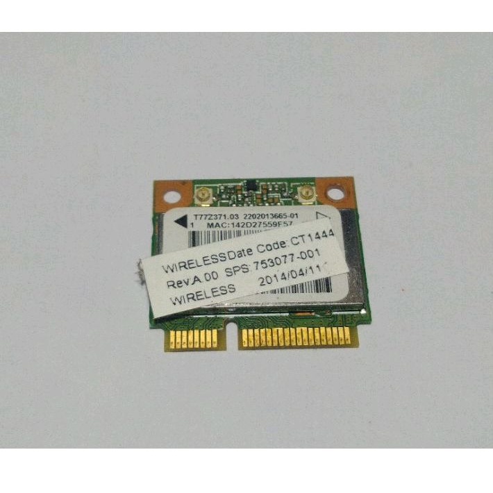 wifi card wireless jaringan network - HP TPN-I 113 TPN-I113 TPN I113 TPN 113 i113 tpn-i113 1113 - Or