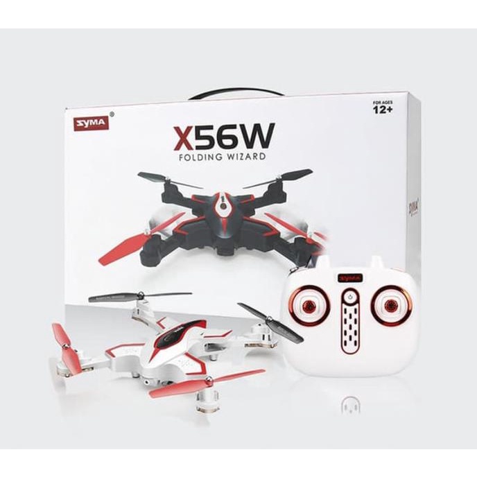 [ Promo ] Syma X56W Wifi Fpv G-Sensor Foldable Drone Altitude Hold - Drone Kamera Dan Aksesoris