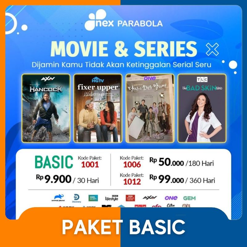 Nex Parabola Paket Basic