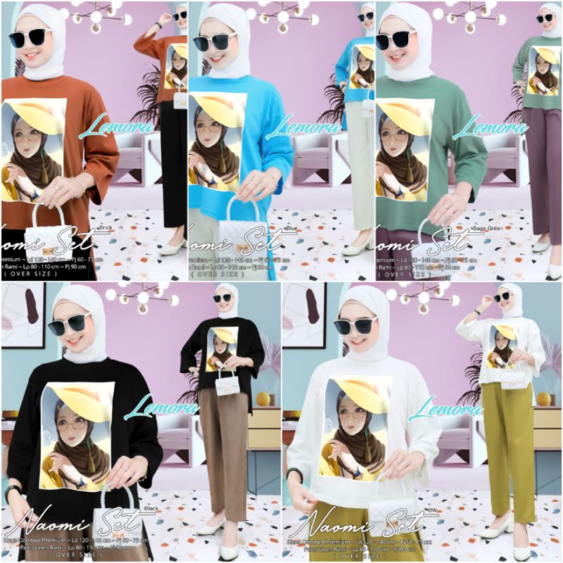 MICKELA SONYA NAYA YUKI ANGGUN BIANCA NAOMI DAISY DIANA JUMBO SET || SET KARAKTER LEMORA TAMBAHKAN W