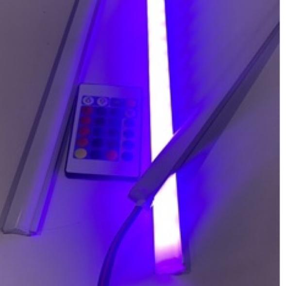 Sedia Disini--Lampu LED NEON TL RGB Bar 50Cm Lampu meja rgb TL gaming lampu interior meja Warna warn